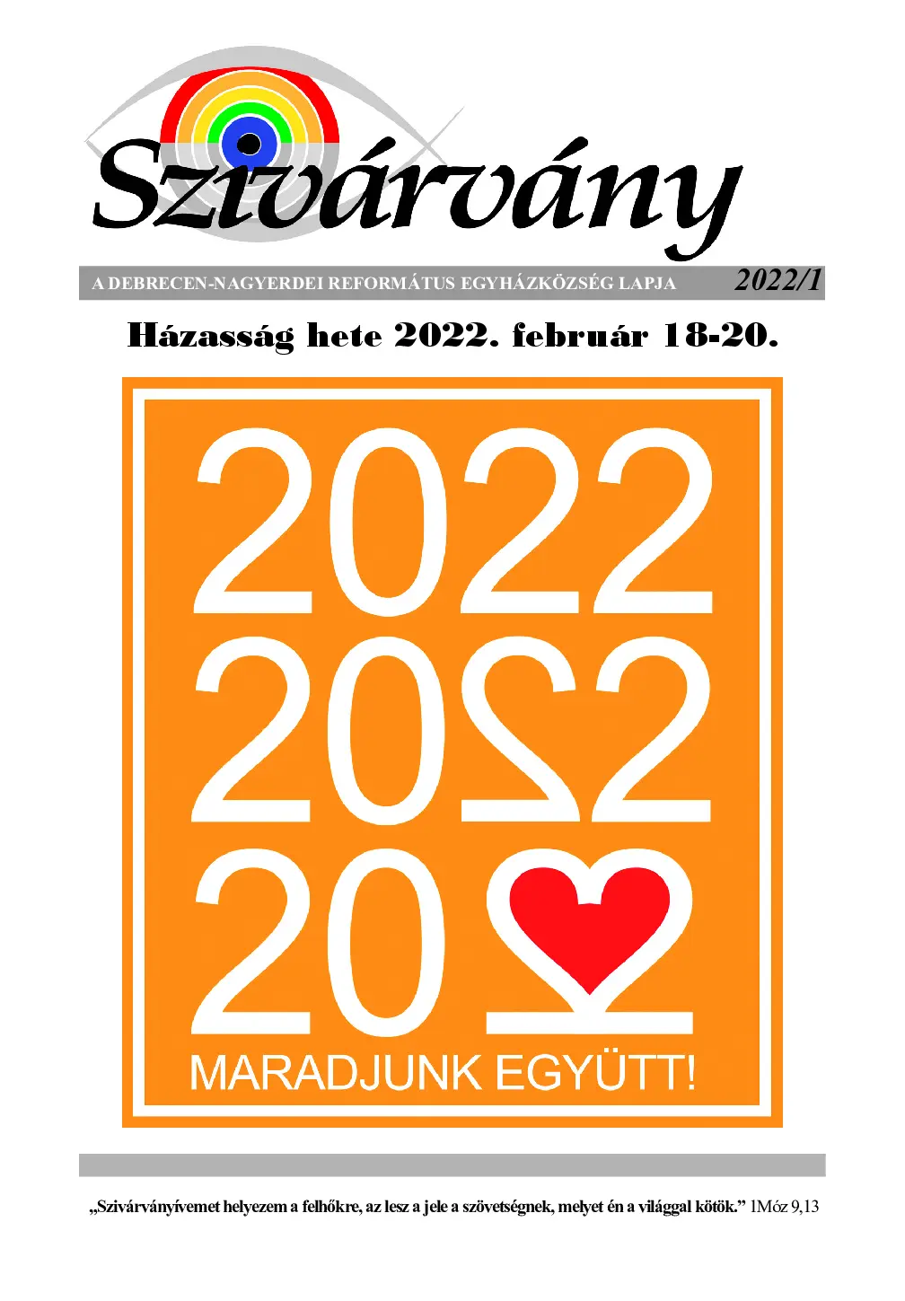 Házasság Hete 2022. február 18-20.