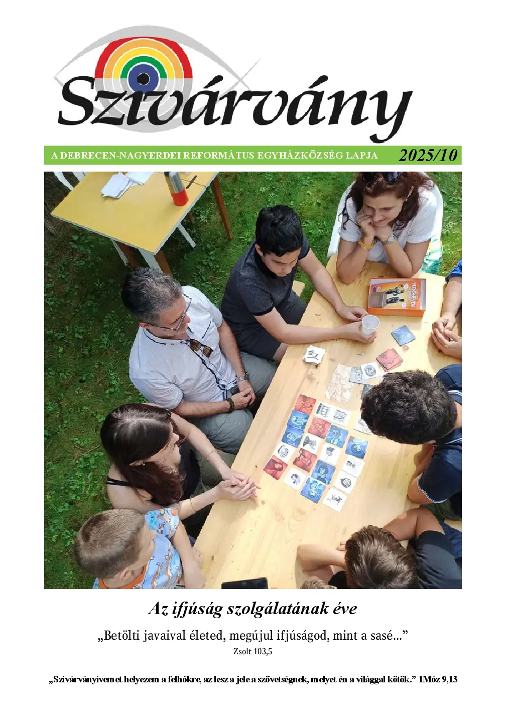 Az ifjúság szolgálatának éve